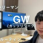 【Vlog】「生産性」に魂を捧げた「副業サラリーマン」の休日ルーティン。GW略してガッツリワークです・・・笑【#1 GW編/2021年】