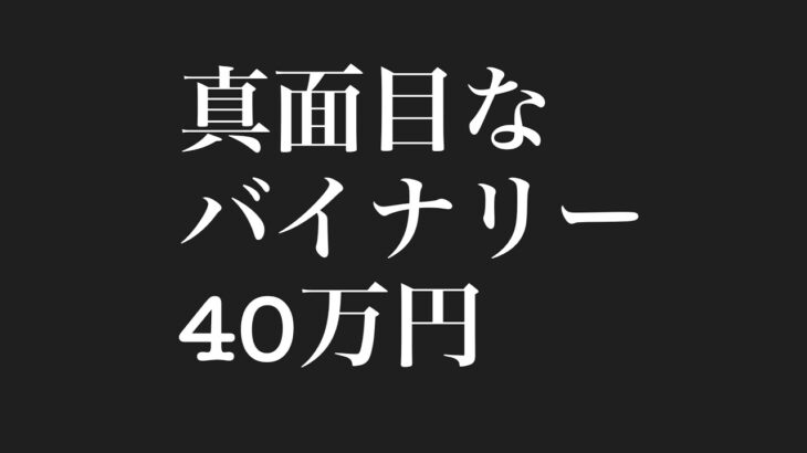 見る価値がないが40万円稼ぐなら