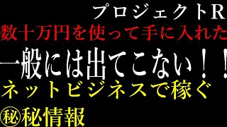 【もうやりません】本当に稼ぐための情報‼セミナー後の懇親会に行かないと手に入らない㊙秘情報【副業】【プロジェクトR】