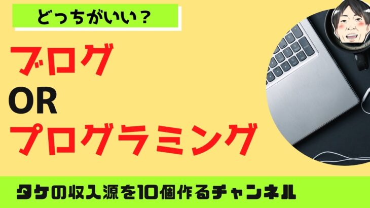 【重大決断】ブログとプログラミング副業するならどっちがいい〜直感の重要性〜