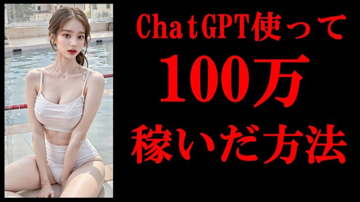 【最新副業】100万円 ChatGPTを使って1か月で