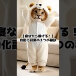 【寝ながら稼げる！】自動化副業の３つの秘訣 #short #副業 #稼ぐ #動物 #dance