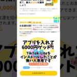 TiktokLITEでらくらく稼ぐ！#ポイ活 #副業 #tiktok