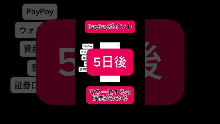 【副業shots 】PayPayポイントを現金化してみたら・・・マジめんどくさかった！！　#副業 #youtube #スマホ