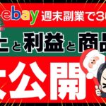 【週末副業で月30万】2024年12月の売上・利益、売れた商品を大公開！