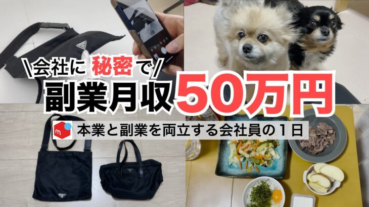 2025年最新 会社員→副業月収50万円稼ぐ日常 | 日常ルーティン | せどり | 物販 |転売 | アパレルせどり | メルカリ | サラリーマン | 副業 | スマホ副業 中古 vlog 189